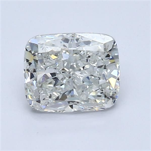 Foto Diamante Natural 1.00 quilates, Del cojín , Color H, claridad I2 y certificado GIA de