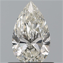 Diamante Natural 0.55 quilates, De pera , Color I, claridad VVS1 y certificado GIA