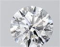 Del inventario de diamantes de laboratorio, 0.78 quilates, Redondo , Color D, claridad VVS2 y certificado IGI
