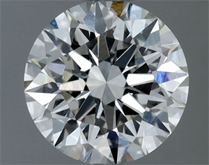 Picture of Natural Diamond 0.80 Carats, Round with Excellent Cut, G Color, VVS2 Clarity and Certified by IGI