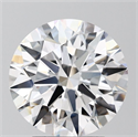 Lab Grown Diamond 3.07 Carats, Round with Ideal Cut, D Color, VVS2 Clarity and Certified by IGI