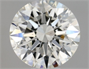 Diamante Natural 0.52 quilates, Redondo , Color I, claridad VS2 y certificado GIA