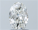 Natural Diamond 0.71 Carats, Oval with  Cut, G Color, VS1 Clarity and Certified by GIA