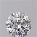 Lab Grown Diamond 1.02 Carats, Round with Ideal Cut, D Color, VVS2 Clarity and Certified by IGI