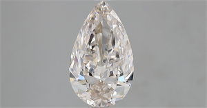 Picture of Natural Diamond 2.50 Carats, Pear with  Cut, J Color, VVS1 Clarity and Certified by GIA