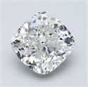 Diamante Natural 4.01 quilates, Del cojín , Color G, claridad VS1 y certificado GIA