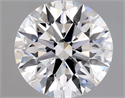 Natural Diamond 2.01 Carats, Round with Excellent Cut, D Color, VS1 Clarity and Certified by GIA