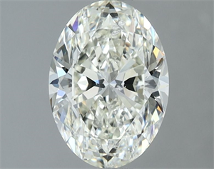 Picture of Natural Diamond 1.32 Carats, Oval with  Cut, I Color, SI1 Clarity and Certified by IGI
