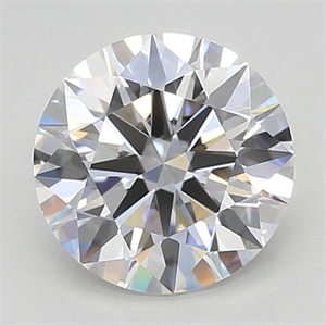 Picture of Lab Grown Diamond 2.18 Carats, Round with Excellent Cut, D Color, VVS1 Clarity and Certified by GIA