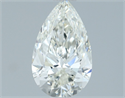 Natural Diamond 1.00 Carats, Pear with  Cut, H Color, VS1 Clarity and Certified by IGI