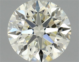 Picture of Natural Diamond 0.70 Carats, Round with Very Good Cut, L Color, VVS2 Clarity and Certified by GIA