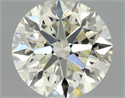 Diamante Natural 0.70 quilates, Redondo , Color L, claridad VVS2 y certificado GIA
