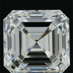 Picture of Natural Diamond 2.68 Carats, Asscher with  Cut, G Color, VS1 Clarity and Certified by GIA