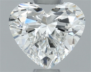 Picture of Natural Diamond 0.50 Carats, Heart with  Cut, F Color, VS1 Clarity and Certified by GIA