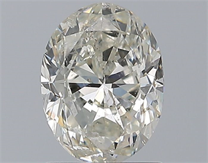 Foto Diamante Natural 1.50 quilates, Ovalado , Color I, claridad SI2 y certificado HRD de