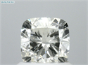 Natural Diamond 1.02 Carats, Cushion with  Cut, K Color, SI1 Clarity and Certified by GIA