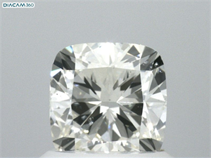 Foto Diamante Natural 1.02 quilates, Del cojín , Color K, claridad SI1 y certificado GIA de