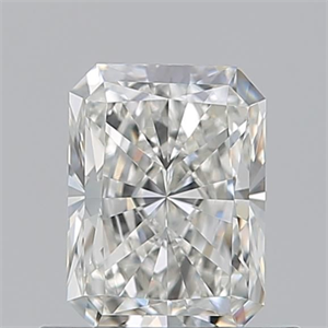 Picture of Natural Diamond 0.71 Carats, Radiant with  Cut, I Color, VS1 Clarity and Certified by GIA