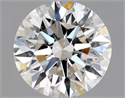 Diamante Natural 1.30 quilates, Redondo , Color F, claridad VVS2 y certificado GIA