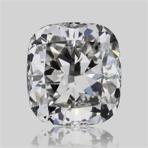 Picture of Natural Diamond 0.51 Carats, Cushion with  Cut, F Color, VVS2 Clarity and Certified by GIA