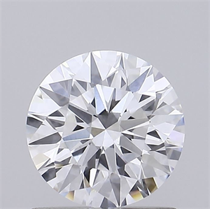 Picture of Lab Grown Diamond 1.07 Carats, Round with Ideal Cut, D Color, VVS2 Clarity and Certified by IGI