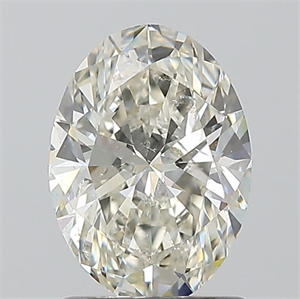 Foto Diamante Natural 1.20 quilates, Ovalado , Color I, claridad SI1 y certificado IGI de