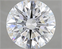 Del inventario de diamantes de laboratorio, 4.06 quilates, Redondo , Color D, claridad VVS2 y certificado IGI