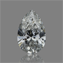 Natural Diamond 0.51 Carats, Pear with  Cut, G Color, SI1 Clarity and Certified by GIA