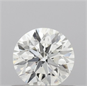 Diamante Natural 0.50 quilates, Redondo , Color H, claridad VS1 y certificado IGI
