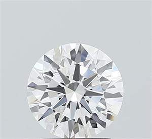 Picture of Lab Grown Diamond 1.51 Carats, Round with Ideal Cut, D Color, VS1 Clarity and Certified by IGI