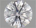 Natural Diamond 0.70 Carats, Round with Very Good Cut, D Color, SI2 Clarity and Certified by GIA