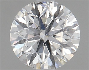 Picture of Natural Diamond 0.70 Carats, Round with Very Good Cut, D Color, SI2 Clarity and Certified by GIA
