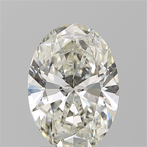 Picture of Natural Diamond 1.20 Carats, Oval with  Cut, J Color, VS1 Clarity and Certified by GIA