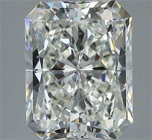 Picture of Natural Diamond 2.50 Carats, Radiant with  Cut, J Color, SI1 Clarity and Certified by GIA