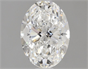 Natural Diamond 1.50 Carats, Oval with  Cut, E Color, VS1 Clarity and Certified by GIA