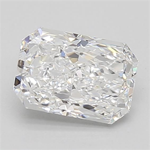Picture of Lab Grown Diamond 0.95 Carats, Radiant with  Cut, D Color, VVS1 Clarity and Certified by IGI