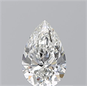 Natural Diamond 0.51 Carats, Pear with  Cut, G Color, VVS1 Clarity and Certified by GIA