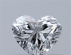 Foto Diamante Natural 0.36 quilates, Corazón , Color D, claridad VVS2 y certificado GIA de