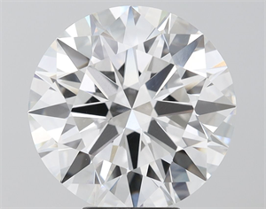Picture of Lab Grown Diamond 7.08 Carats, Round with Ideal Cut, G Color, VVS2 Clarity and Certified by IGI