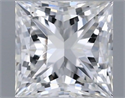 Natural Diamond 0.40 Carats, Princess with  Cut, G Color, I1 Clarity and Certified by GIA