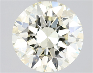 Picture of Natural Diamond 1.50 Carats, Round with Excellent Cut, L Color, SI2 Clarity and Certified by GIA