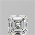 Natural Diamond 1.50 Carats, Asscher with  Cut, I Color, VVS1 Clarity and Certified by GIA
