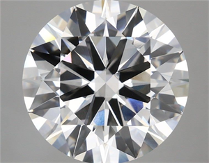 Picture of Lab Grown Diamond 7.02 Carats, Round with Ideal Cut, F Color, VS1 Clarity and Certified by IGI