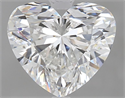 Natural Diamond 1.90 Carats, Heart with  Cut, F Color, VS1 Clarity and Certified by GIA