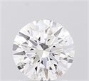 Lab Grown Diamond 1.53 Carats, Round with Ideal Cut, E Color, VS1 Clarity and Certified by IGI