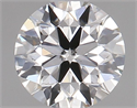 Diamante Natural 0.61 quilates, Redondo , Color G, claridad SI2 y certificado GIA