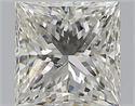 Natural Diamond 1.51 Carats, Princess with  Cut, H Color, SI2 Clarity and Certified by GIA