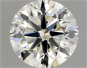 Diamante Natural 1.03 quilates, Redondo , Color J, claridad VS1 y certificado GIA