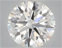 Lab Grown Diamond 1.50 Carats, Round with Ideal Cut, D Color, VS1 Clarity and Certified by IGI