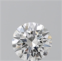 Natural Diamond 0.96 Carats, Round with Excellent Cut, F Color, VVS1 Clarity and Certified by GIA